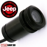   Автомобильный врезной проектор Jeep Red