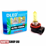  DLED Автомобильная лампа H8 Dled "Ultra Vision" 3000K (2шт.)